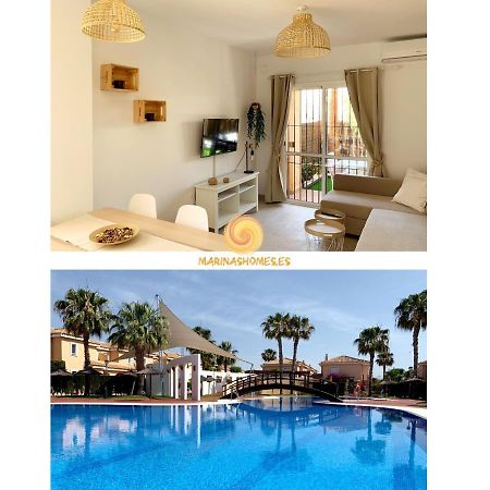 ベラMarinas Sol - Tu Hogar Con Jardin Privado!アパートメント エクステリア 写真